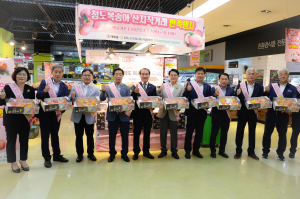 '맛·향 전국 최고' 청도복숭아, 도시 소비자 입맛 저격