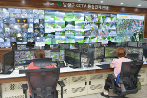 대구광역시 달성군 CCTV통합관제센터, 실시간 안전지킴이 역할 '톡톡'