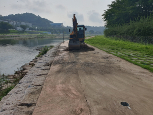 상주시 계림동, 북천 둔치 환경정화