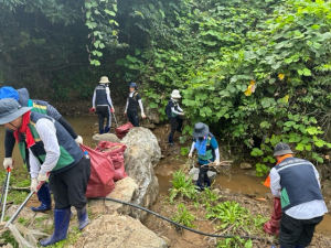 구미교육지원청, 문경시 수해복구에 동참