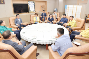 문경시의회, 수해민 조속한 일상회복 응원
