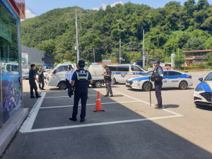 청송경찰서, 현장대응력 강화 실전훈련