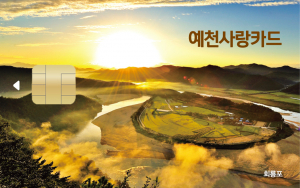 예천군, 충전식 지역사랑상품권 '예천사랑카드' 출시