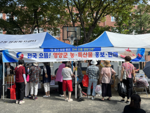 영양군 일월면, 우수 농특산물로 도농상생 확대