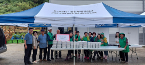 김천시 지례면 새마을협의회, 사랑의 반찬 나누기