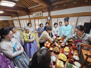 영천시 임고서원 충효문화수련원, 추석 차례 시연 진행