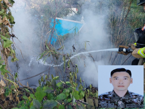 휴가 중인 육군 상사, 큰 불 확산 막았다