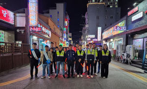 상주시 북문동, 우범지역 방범 순찰 활동 실시