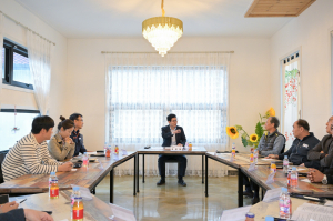 김광열 영덕군수, 사회적기업 대표와 이색 만남