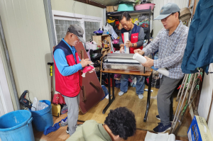 청송군 파천면 지역사회보장협의체, 진자리단장사업 전개