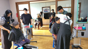 예천군, 경로당 이·미용 재능 기부