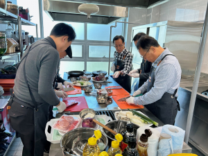 군위군 보건소, 아버님 생활요리교실 프로그램 운영