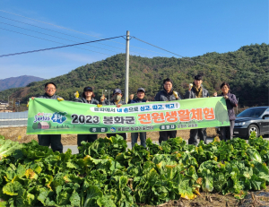 봉화군, '봉화군 전원생활 겨울편' 유종의 미 거둬