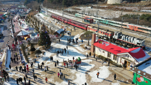 진짜 산타가 찾아오는 '봉화 분천산타마을'서 겨울 만끽