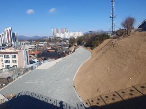 성주군 경산2지구 급경사지 붕괴 위험지역 '안전지대로 변모'