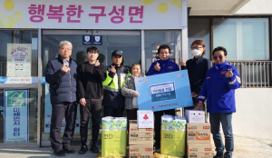 전국모범운전자연합회 김천지회, 물품 지원