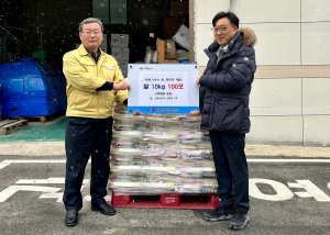 안동시 강촌축산㈜, 하얀 쌀에 담은 온정 전해
