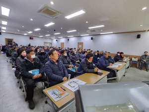 예천군, 새해농업인실용교육 '성황'
