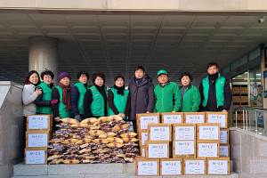 영주시 상망동 새마을단체, 사랑의 생필품 박스