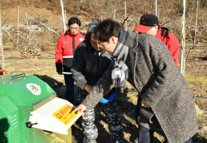 조현일 경산시장, 산림연접지 파쇄 현장 점검