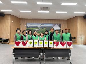 상주시 외서면 새마을남녀지도자협의회, 식료품 전달