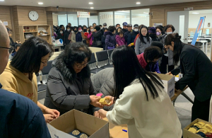 상주시노인종합복지관 '복덕복떡' 행사