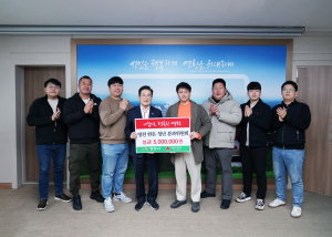 영천시 한돈 청년 분과위원회, 고난 속 온정 '빛나'