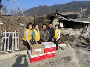 영주시 봉현면 적십자봉사회, 이웃에 온정 손길