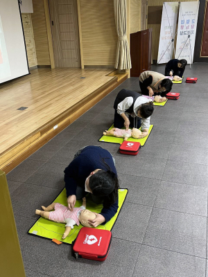 안동시, 보건인력 대상 심폐소생술 실시