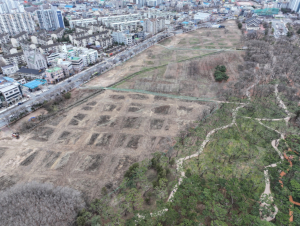 경주의 센트럴파크 황성공원 정비사업 '착착'