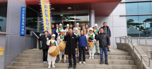 김천시 자산동농악단, 동민 안녕 기원