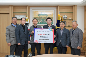 영덕군 전문건설업협회, 나눔문화 실천 앞장