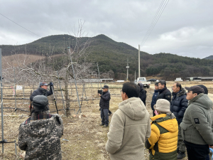 문경시, 전국 최고 사과전문가 양성 '잰걸음'