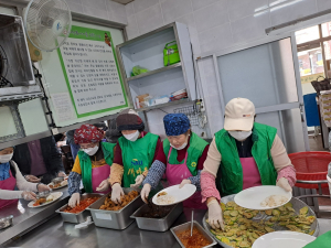 상주시 계림동 새마을부녀회, 따뜻한 한 끼