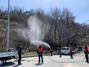 김천시 구성면, 봄철 산불 근절 '온 힘'