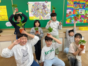 안동시 남후초등학교, 작은 정원 만들기로 감성 '쑥쑥'