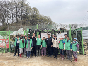 문경시 산북면 새마을회, 영농폐비닐 분류 작업