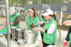 문경시 새마을회, 짜장면 나눔 봉사