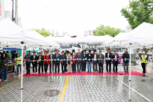 도시재생 '상주 패션거리' 준공… 지역상권 활성화 계기 마련