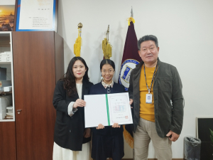 선덕여자고등학교 황사랑, 제19회 전국무용경연대회 '한국무용 2등'