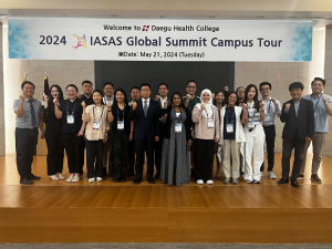 국제학생지원연합(IASAS), 대구보건대학교 캠퍼스 투어·학생지원 프로그램 청취