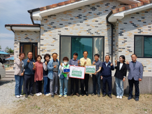 상주시 청리면, 첫 아이 출산가정 축하 방문