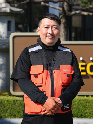 식당 주인 목숨 살린 '경주 배달 라이더'