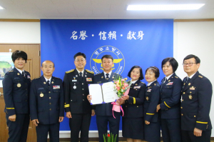 경주소방서, 남성의소대 연합회장에 임명장