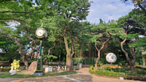 상주시 중앙공원 경관정비 '쾌적하게'
