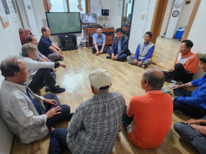 오광석 상주시 화서면장, 어르신 건강 돌봄·소통