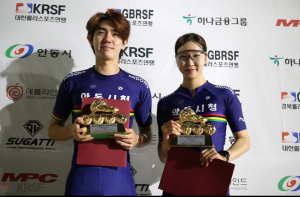 안동시청 롤러경기단, 한국신기록 달성