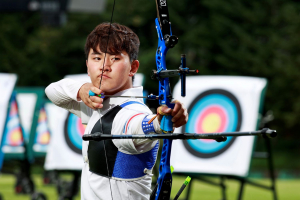 예천의 자랑스러운 아들 '소년신궁 김제덕' 올림픽 3번째　  