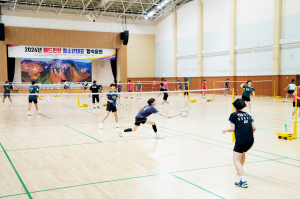 배드민턴 성지 청송군, 주니어 전지훈련 최적지로 '입소문'