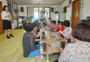 의성군 안계면, 어르신 대상 탄소중립 교육